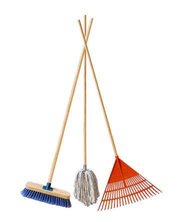 Combo - Broom, Rake, Mop - 5234